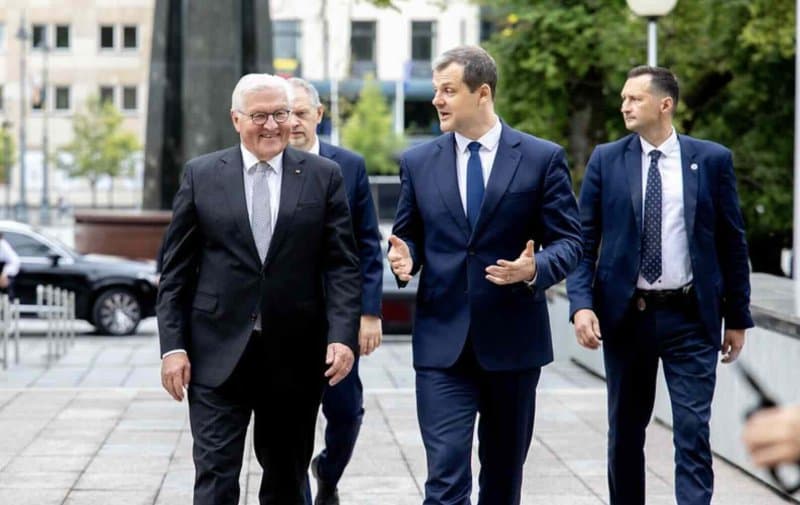 Paluckas: Vokietijos lyderystė regione ir Europoje yra itin svarbi